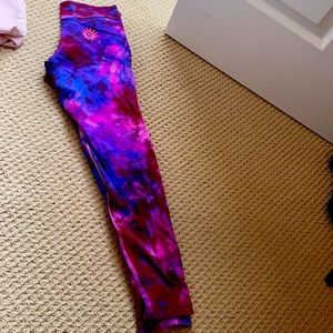 Tie dye leggings